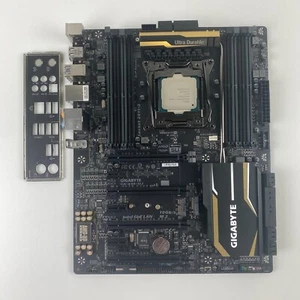 Gigabyte GA-X99-UD4 Motherboard LGA 2011-3 + Intel Core i7-5820K - Intel X99 - Picture 1 of 6
