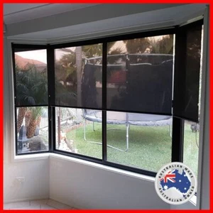 Australian Made To Order 2100 x 1500 Sunscreen Screen Roller Blind Blinds Shade - Picture 1 of 19