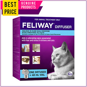 Feliway 1 Pack for Kittens and Cats (Diffuser + Refill) Set Fear Control