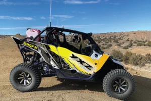 Kit de gráficos OAGFX Yamaha YXZ 1000 2015-2018 D49-1 amarillo - Imagen 1 de 2