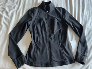 Giacca Lululemon Define Luon nera full zip manica lunga donna attiva nuova con etichetta taglia 8 - Foto 1 di 9