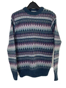 Vintage Shetland Edinburgh Woollen Mill Pure Wool Damen Pullover - Bild 1 von 4