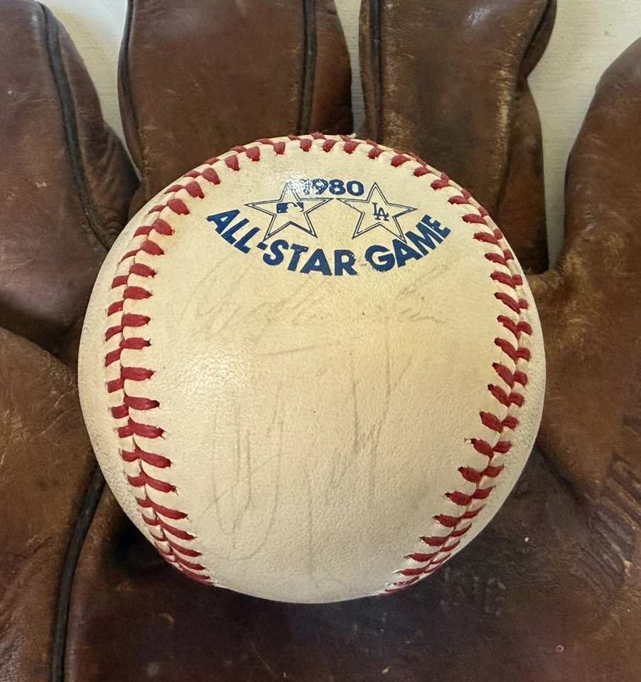 Numerous Legends Signed Autographed 1980 All Star Game Baseball - Ted Williams - Image 1 of 4