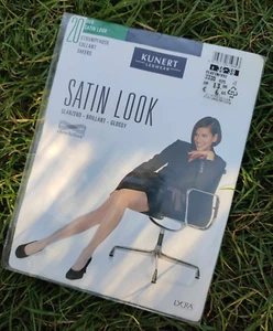 KUNERT SATIN LOOK COLLANT BRILLANT 20 DEN - CHINCHILLAN - PLATIN - EXTRA SMALL - Picture 1 of 5