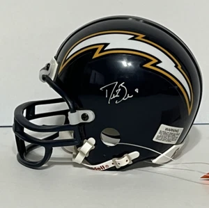 Drew Brees Autographed Signed CHARGERS ROOKIE Mini Helmet Topps Reserve COA - Picture 1 of 3