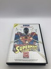 Superman The Man Of Steel Sega Master System W/Manual 8 Bit Retro 1993 #0996