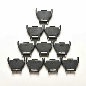 10X CR2025 CR2032 3V Button Coin Cell Battery Socket Holder Box Case DS - Picture 1 of 5