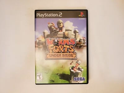 Worms Forts Under Siege (Playstation 2 PS2) - Image 1 of 2