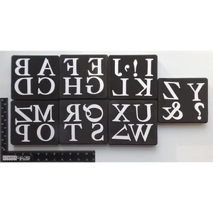 SIZZIX ELLISON PROVO BIG SHOT DIE CUTS SERIF ESSENTIALS UPPER CASE ALPHABET RARE - Picture 1 of 3