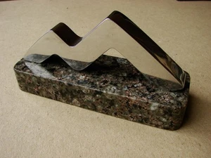 Ucraniano Soviético URSS inconformista vanguardia escultura metal piedra - Imagen 1 de 8
