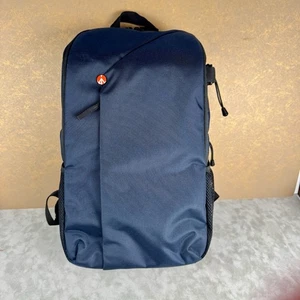 New Manfrotto MB NX-BP-BU Backpack Camera Bag Blue Drone - Picture 1 of 17