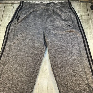 Pantalones Adidas Para Hombre XL Gris Climacálido 3 Rayas Pantalones de Sudadera Entrenamiento Atlético - Imagen 1 de 3