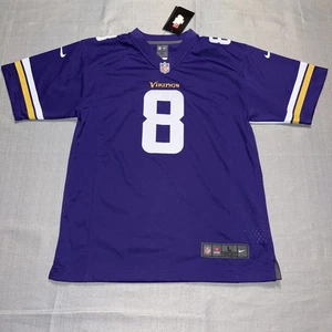 KIRK COUSINS NFL On Field Minnesota Vikings #8 NIKE Jersey Youth Large NWT - Picture 1 of 7