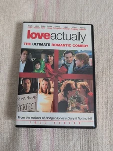 Love Actually (DVD, 2004, Full Frame Edition) Hugh Grant, Liam Neeson - Picture 1 of 4