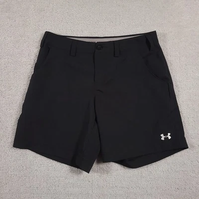 Under Armour Shorts Womens 4 Loose Fit Athletic Golf Stretch Polyester - Image 1 of 4