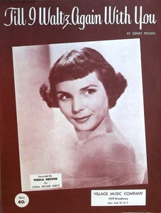 l I Waltz Again With You Vintage Sheet Music Teresa Brewer Cover 1952 - Picture 1 of 1