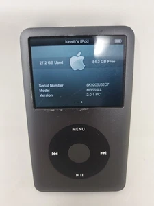 iPod Classic 6. Gen Model A1238 mit Ladekabel  - Bild 1 von 8