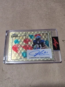 2025 Leaf Independence Day Ladainian Tomlinson Super Prismatic Auto 1/1 Popsicle - Picture 1 of 2