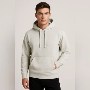 Hill City Felpa con Cappuccio Grigio Heathered Chiaro Uomo Medium - Foto 1 di 9