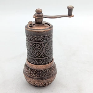 ACAR Kupfer Pfeffermühle Mühle ISO 9001 2008 Türkisch verziertes Design Handkurbel - Bild 1 von 5