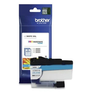 Brother LC3037C 1500 Page-Yield INKvestment Super High-Yield Ink - Cyan New - Picture 1 of 6