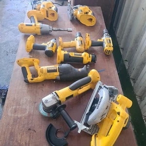 Dewalt 10 Piece Power Tool Kit no chargers all tested - Picture 1 of 20