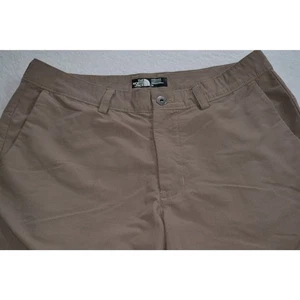 The North Face Shorts Hiking Camping Polyester Tan Mens Size 34 - Picture 1 of 6