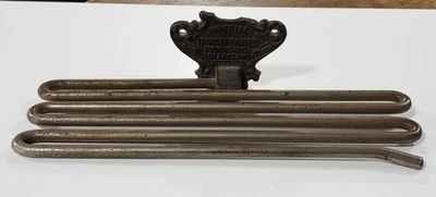 Cabide antigo de metal para calças imperiais - Imagem 1 de 4