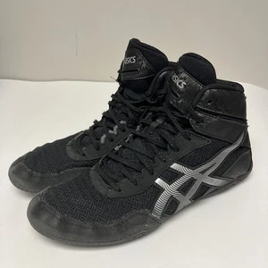 Asics MatControl 3 Herren Größe 9,5 Schwarz Silber Ringerschuhe 1081A053 " - Bild 1 von 16