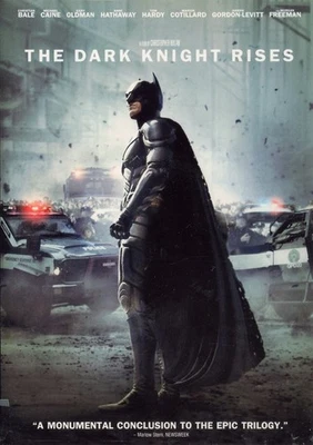 BATMAN - THE DARK KNIGHT RISES    2012 SCI-FI FILM DVD - Image 1 of 3