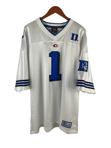 DUKE BLUE DEVILS Colosseum Mens Stitched/Sewn Mesh Football Jersey - Size 2XL Cover
