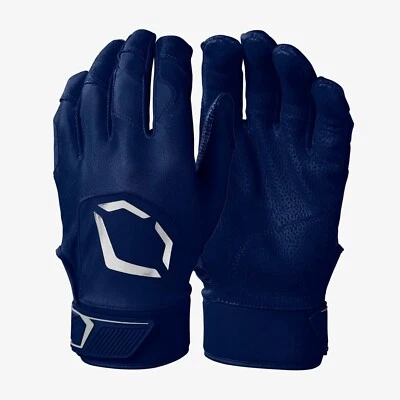 EvoShield Navy Standout Batting Gloves Adult (Pair)