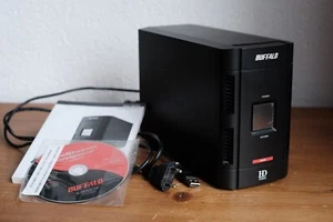 Buffalo DriveStation Duo Festplatte Raid 1 - 1TB 2 x 500gb - Externe Festplatte - Bild 1 von 1