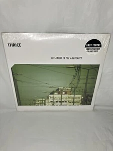 Thrice - Artist In The Ambulance LP Green W/ White Marble Vinyl New SEALED OOP - Picture 1 of 7