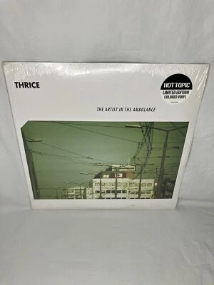 Thrice - Artist In The Ambulance LP Green W/ White Marble Vinyl New SEALED OOP - Image 1 of 4