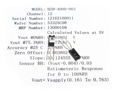 1 Pcs Humidity Sensor HIH-4000-003 HIH4000-003 - Image 1 of 3