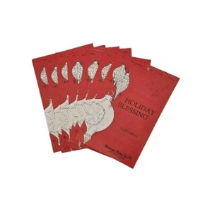 Lote de 7 Partituras Dos Partes Bendición Vacacional 1987 Coro de Navidad Jill Gallina - Imagen 1 de 7