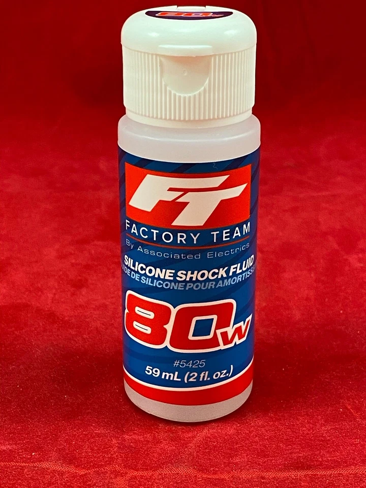 TEAM ASSOCIATED 80 WEIGHT SILICONE SHOCK OIL FLUID 5425 traxxas rc10 losi.   (B) - Image 1 of 1
