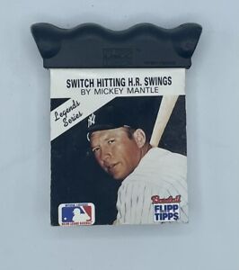 MLB 1989 Baseball Flipp Tipps-Mickey Mantle-Cover Is Slightly Creased