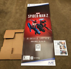 Unused Sony Ps5 Ps4 Spider-man 2 Store Promo Movie Mylar Standee Display 2x5'