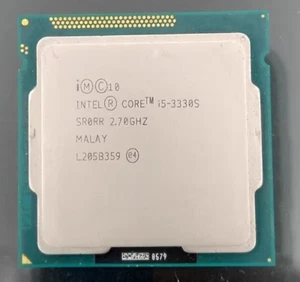 Intel Core I5 3330s LGA 1155 Quad-Core 2.7GHz 65W CPU Desktop Processor - Picture 1 of 1
