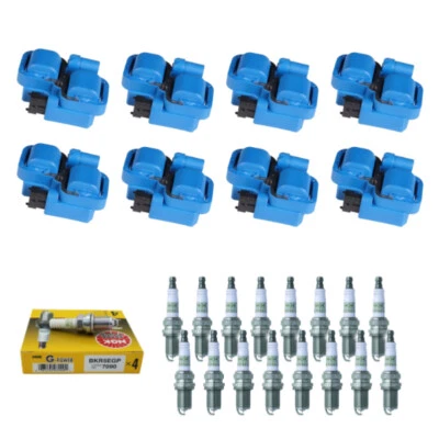 Nueva bobina de encendido de rendimiento y bujía NGK para Mercedes-Benz CL500 E430 S500 Foto 1 de 4