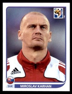 Panini World Cup 2010 - Miroslav Karhan Slovakia No. 478