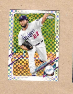 Clayton Kershaw 2021 Topps Chrome x-fractor #147 - Foto 1 di 2