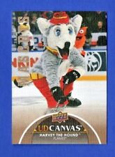 2021-22 upper deck extended canvas mascots C395 Harvey The Hound  Calgary Flames