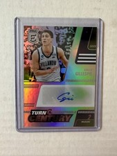 Collin Gillespie 2022 Elite Turn of the Century Autograph Villanova Auto RC Card