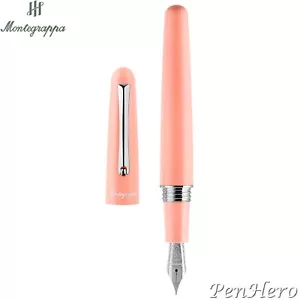 Pluma Estilográfica Montegrappa Elmo 01 Peach Fuzz Fina - Imagen 1 de 6