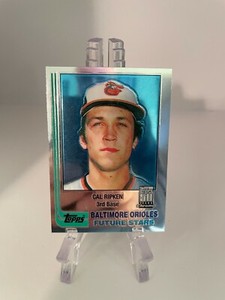 2001 Topps Chrome Through the Years Reprints Baseball Card #35 Cal Ripken 