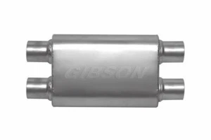 Gibson CFT Superflow Dual/Dual Oval Muffler - 4x9x18in/3in Inlet/3in Outlet - Imagen 1 de 3