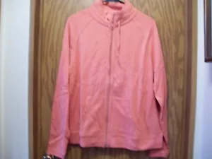 QVC Sport Savvy DuoStretch Zip Front Mockneck Jacket Size M - Bild 1 von 5